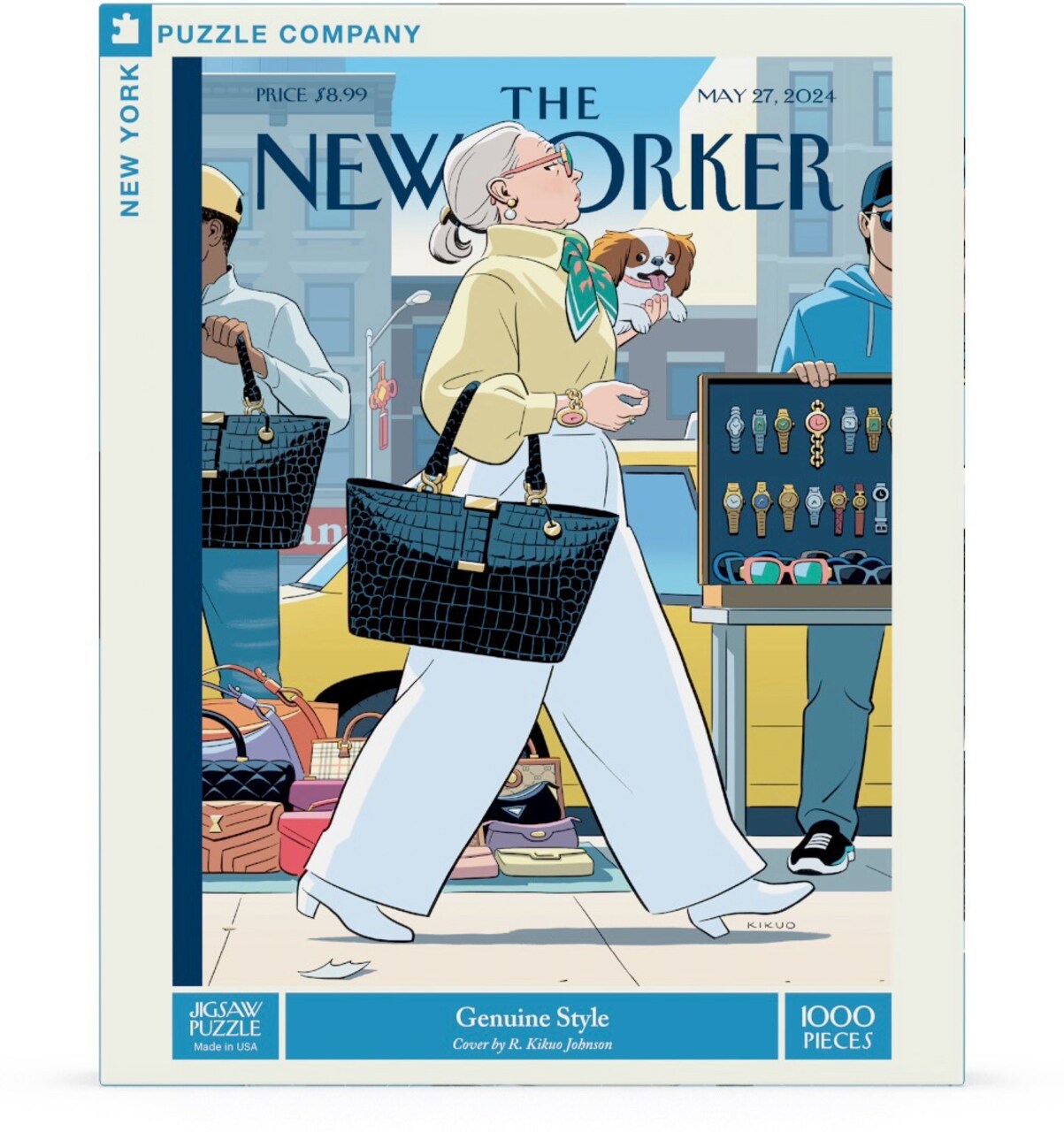 New York Puzzle Company Genuine Style 1000 Piece Piece Jigsaw Puzzle